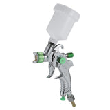 Gravity Feed Air Spray Gun Mini Sprayer Paint Gun with 100ML Cup 1.0mm Nozzle for Painting Car Furniture Wall