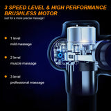 Gun Massage Muscle Phoenix Transparent Body Massager Electric 4 Heads Fascial Gun Relaxation MG53