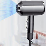 Hair Care Handle Hair Dryer Light Travel Use Intelligent Temperature Control Device 2Nd Speed Heating Control EU Plug