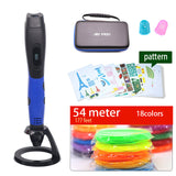 Authentic 3D Pen 3D Print Pen And 1.75mm Pla Filament Christmas Gifts+ Painting Drawings+ Free Shipping 5 v 2A Usb Adapter