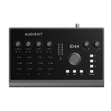 Audient iD44 MKII 24out Audio Interface with four Audient Console mic preamps for content creators, podcasters and streamers