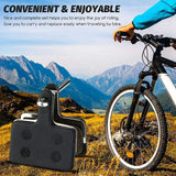Dropship-Bike Disc Brake Rotor and Bike Brake Pads Set,with 12 Bolts,Bike Disc Brake Lining Pads,for Road Bike,Mountain Bike,Etc