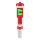 TDS Meter 4-in-1 Digital Water Tester Pen with PH TDS EC Temperature Measurement High Accuracy 1-19999ppm&amp;0-14 PH Range