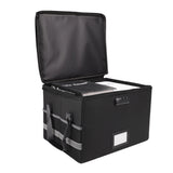 Fireproof Document Bag Fireproof Waterproof Storage Box with Lock Suitable Folder Magazine Files Book Portable Office Safe Box