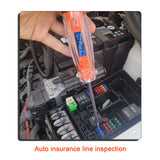 3-60V Automotive Electrical Ciruit Tester Handheld LCD Digital Display Car Circuit Test Pen With Backlight Lighting Function