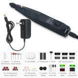 Cordless Rotary Tool Kit Multi-Functional Electric Grinder Mini Portable Rechargeable Cordless Electric Grinding Polishing Kit