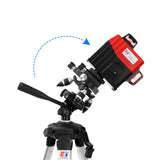 KaiTian 3D Laser Level Tripod Self-Leveling 360 Horizontal&Vertical Cross Powerful Red 12 Lines Levels Niveau Lasers 3D Receiver