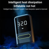 Wireless Car Air Pump Portable Digital Air Compressor Electric Auto Pump Tire Inflator For Car Motorcycle Bike Balls