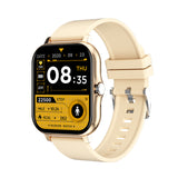 NEW GT20 Ultra-thin Smart Watch 1.69 inch Square Screen Bluetooth Call IP67 Waterproof Long Standby Watches Heart Rate Blood O