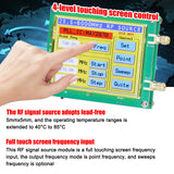 23.5-6000MHz Signal Generator 0.5PPM Low Noise Signal Source Touchable Screen PC Software Control