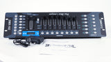Multi-Function 384/192 Console DMX512 Controller Is Used To Move Headlight Matching Effect DJ Stage Lighting Party Controller