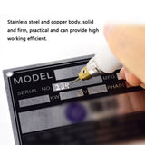 Compact Electric Grinding Pen Stone Nail Polishing Machine Metal Lettering Carving Engraving Device with Recharging Base