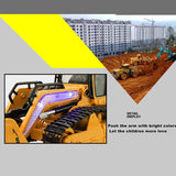 2.4Ghz Electric Rc Truck Bulldozer Engineering Vehicles Model Remote Control Car Boys Toy For Kids Gifts