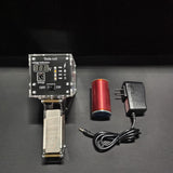 Handheld Tesla Coil mini arc generator rechargerable 13cm arc 1.1-1.3Mhz Portable Scientific Experiment Tesla Coil