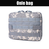 Outdoor Molle Tactical Pouch Army EDC Bag Camping Men Military Utility Backpack SOS Medical Kit Bag Army Hunting Waist Belt Pack