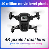 New Drone 4k Double Camera HD WIFI Drone four-axis Aircraft RC Helicopter With Camera