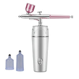 Nano Airbrush Compressor Water Oxygen Injection Facial Beauty Machine Skin Moisturize Air Brush Sprayer for Nail Art Painting