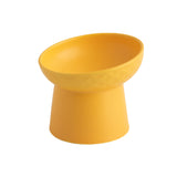 Cat Nordic Style Food Bowl Pet Animal Ceramics Eating Dishes High Foot Candy Color Puppy Kitten Matte Bowls Dog Accessories