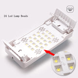 Manicure Hand Pillow Phototherapy Lamp Foldable Hand Pillow Comfortable Portable Nail Phototherapy Baking Lamp LED Nails 2022
