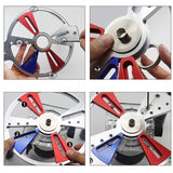 Woodworking Trimming Machine Milling Groove Jig Base Universally Chamfering Milling Base Slotting Groove Engraving Guide Support