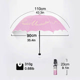 Quality Folding Umbrella For Women Brand Travel Anti-UV Windproof Rain Flower Modish Female Sun Girl Parasol Pocket Umbrellas