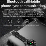 TK88 Smart Watch Men 1.28 inch Rotating Bezel Screen Bluetooth Call Music Playback Smartwatch men For Android Ios VS P8 Plus L16