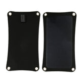 10W 5V Solar Panel Portable Sunpower Solar Cells USB Mobile Phone Photovoltaic Charging Power Bank With Suckers And Carabiner