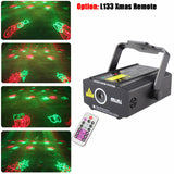 ESHINY R&amp;G Laser Stars/4 Patterns Projector DJ Christmas Light Dance Disco New Years Bar Family Party Stage Effect Lights Z8N6