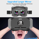 OIVO Switch VR Headset for Nintend Switch LABO VR Big lens Virtual Reality Movies Switch Game 3D VR Glasses for Odyssey Games
