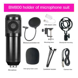 Bm 800 Microphone for Live Streaming Professional Studio Condenser Microphone Youtube TikTok