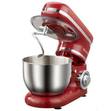 1200W 4L Stainless Stainless Steel Bowl 6-speed Kitchen Food Stand Mixer Cream Egg Whisk Whip Dough Kneading Mixer Blender