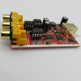 Home Amplifier DAC Decoder 24Bit 96K USB Sound Card HiRes Fever Decoder Support XP/WIN7/WIn8/WIN10/MAC