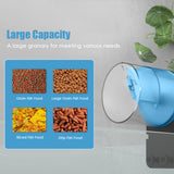 Aquarium Automatic Fish Feeder Fish Tank Timer Feeder Electric Adjustable Fish Food Dispenser Manual/ Automatic Feeding