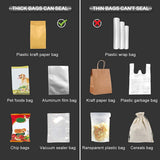 Z30 Plastic Bag Sealer For Food Saver Storage Snack Fresh Handheld Portable Resealer