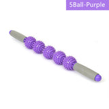 Yoga Fascia Muscle Roller Stick Trigger Point Anti Cellulite Body Massager Slimming Massage Muscle Relax Roller Relieve Stress