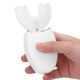 U-Shaped Adult Electric Sonic Toothbrush Automatic Cleaning Toothbrush Oral Care Tool White Adult Type