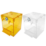 Bird Bathtub Parrot Bath Shower Box Bowl Cage Wash Space Grooming Accessories