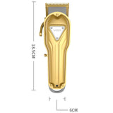 Full metal cord/cordless electric hair clipper professional beard hair trimmer for men adjustable haircut machine rechargeable