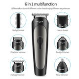 All in One Professional Hair Clipper Men Barber Electric Beard Trimmer Rechargeable Nose Ear Body Shaver Razor Machine Haircut 4