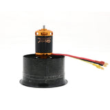 QX-MOTOR DIY Drone 64mm EDF Set 2822 Motor with 12 Blades Duct Fan for FMS RC Airplane Parts