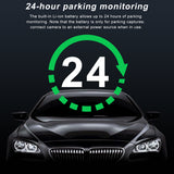 Dash Cam Dual Lens 1080P UHD Recording Car Camera DVR Night Vision WDR Built-In G-Sensor Motion Detection 24Hr Parking Monitor