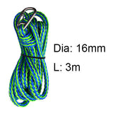 Premium Dock Lines Heavy Duty Braided Line Marine Rope for Jet ski, watercraft Boat, Kayaking, Marine Ropes with stainless clip