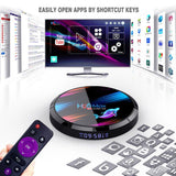 H96 MAX X3 Smart TV Box Android 9.0 Ultra HD 8K 4G-32G 64G 128G Youtube Media Player Android 9 Set Top Box With WIFI BT4.0