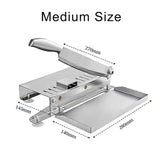 Commercial Frozen Meat Slicer Bone Cutting Machine Minced Lamb Bone Meat Cutter Chicken Duck Fish Ribs Lamb Cutting Kitchen Tool