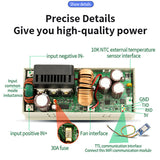 DC Power Supply CNC Adjustable Step Down Voltage Bench Power Supply Buck Converter 20A 1200W Constant Voltage Constant Current