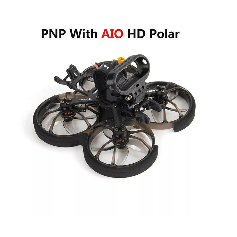 Holybro Kopis Cinewhoop2.5 KISS AIO FPV Drone 4S BNF W/ FC Firmware FETtec Mini 15A ESC F1404 KV3800 Motor Caddx Polar Vista