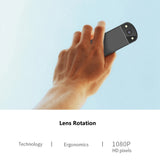 Digital DV Camera Mini Body Car Camera Video Recorder MP3 Player 1080P HD Screen Infrared Night Light Rotating Len for Sports