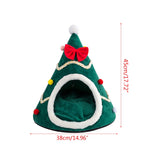 Soft Winter Nest Bed Cage Dog Nest Puppy Cave Stability Durability Dog Gift Half Closed Design Removable Easy to Clean