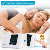 2022.New Indoor Air Quality Tester for HCHO CO2 TVOC PM2.5/PM10 Air Gas Detector Data Mean Value Recording for Home Various