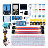 177Pcs Super Starter Kit for ESP32 WIFI I OT Development Board for Arduino Project, Great Fun School Training ESP32 Kits